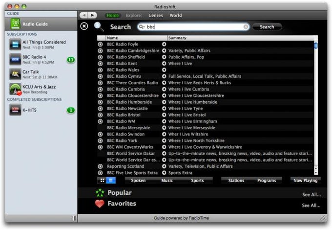 Radioshift Radioshift
