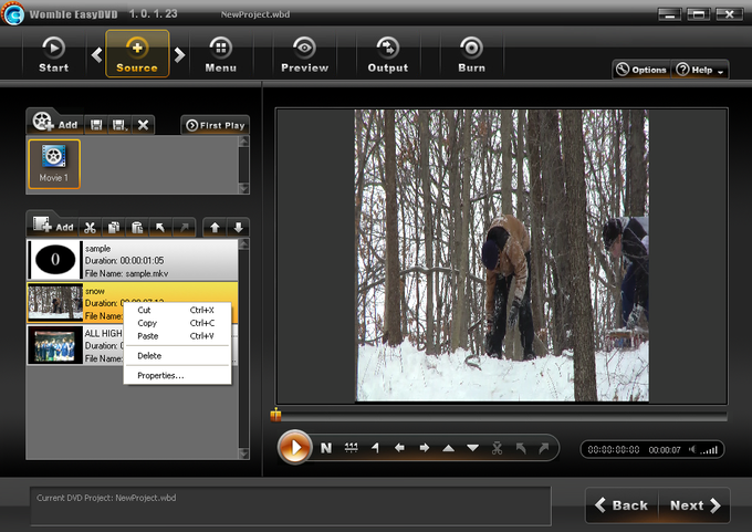 Womble EasyDVD Womble EasyDVD