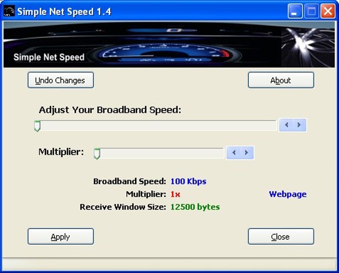 Simple Net Speed Simple Net Speed
