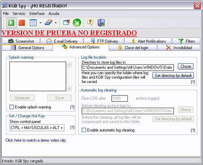 KGB Spy / Keylogger KGB Spy / Keylogger