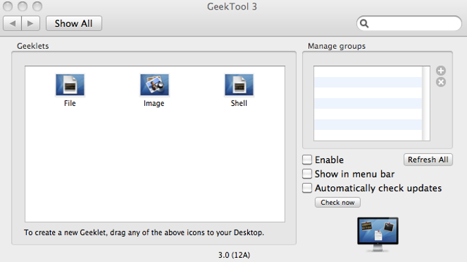 GeekTool GeekTool