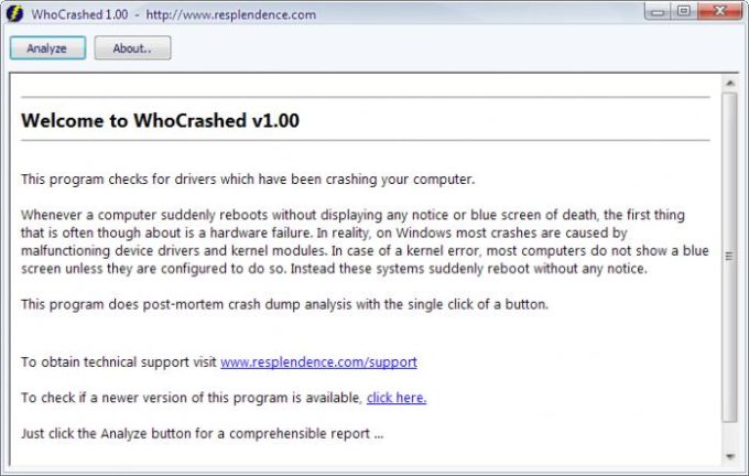 who crashed windows 10 download