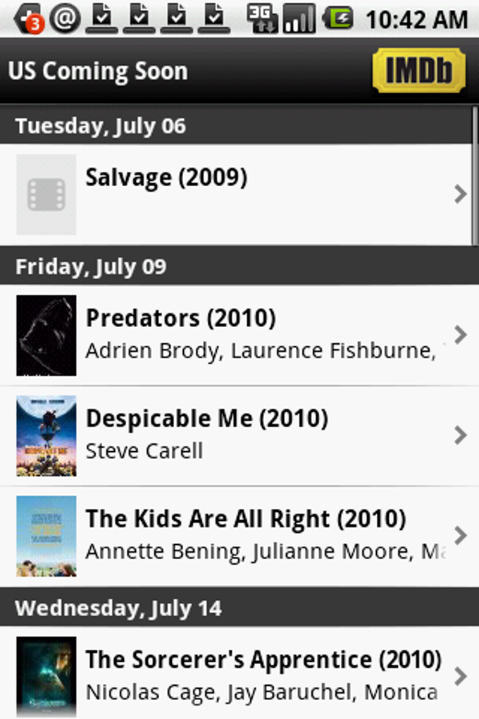 IMDb Cine & TV IMDb Cine & TV