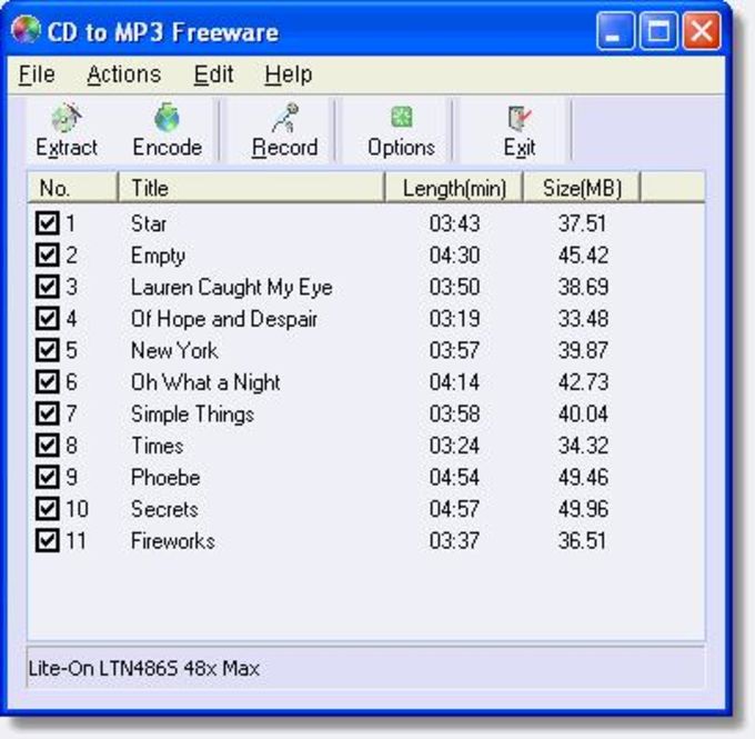 cd to mp3 converter software free download
