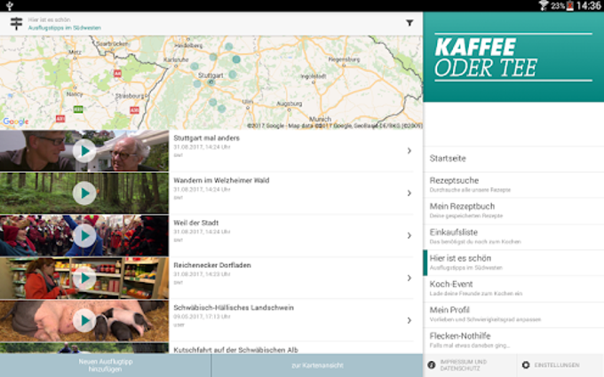 Kaffee oder Tee Kaffee oder Tee