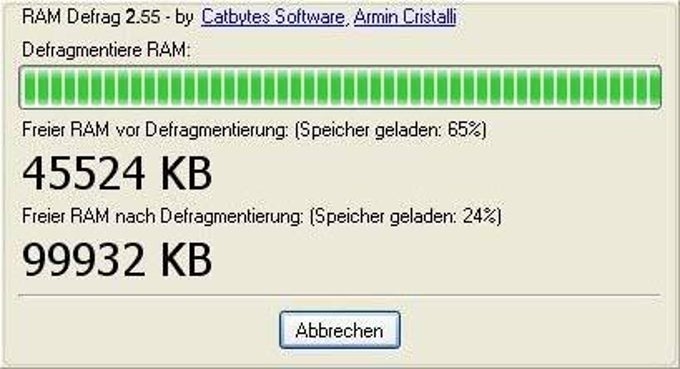 RAM Defrag RAM Defrag