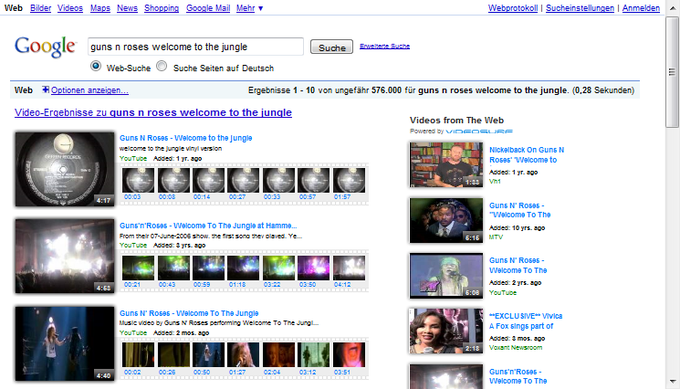 VideoSurf Videos at a Glance VideoSurf Videos at a Glance