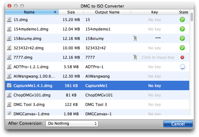 what software can i use on mac to convert dmg to iso