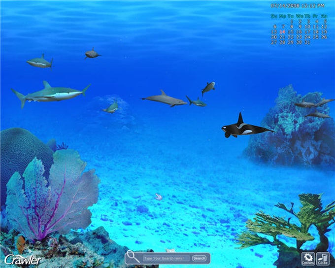 3D Marine Aquarium Screensaver 3D Marine Aquarium Screensaver