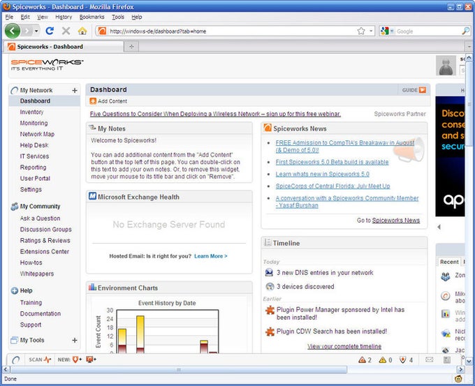 Spiceworks IT Management Software - Download