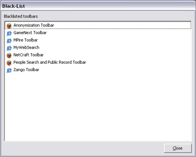 Toolbar Uninstaller Toolbar Uninstaller