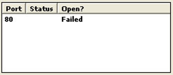 Simple Port Tester Simple Port Tester