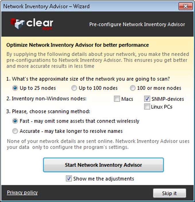 Network Inventory Advisor Network Inventory Advisor