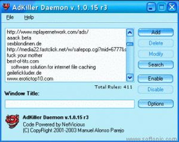 AdKiller Daemon AdKiller Daemon