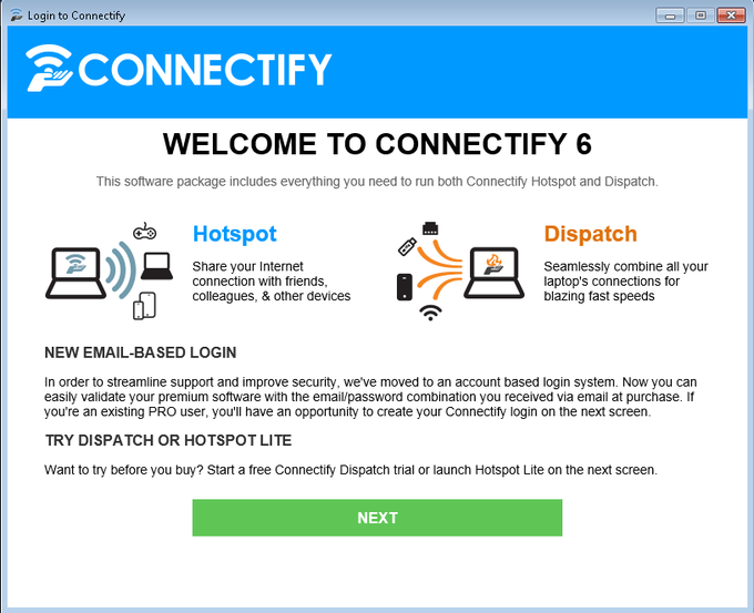 Connectify телефон не определяет ip