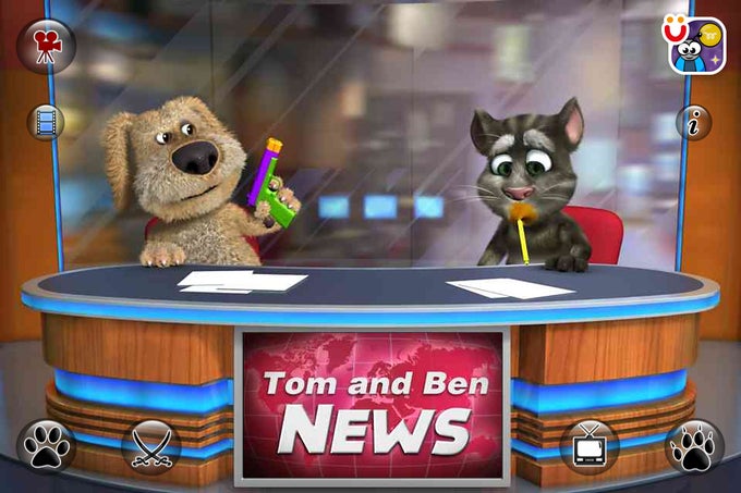 Talking Tom Ben News para iPhone Download