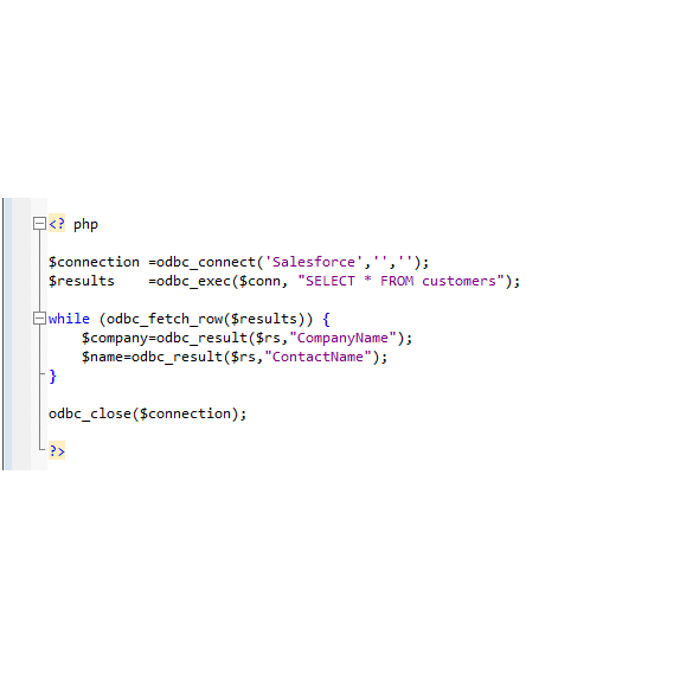 XML ODBC Driver XML ODBC Driver