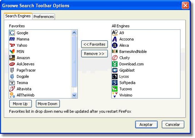 Groowe Firefox Toolbar Groowe Firefox Toolbar