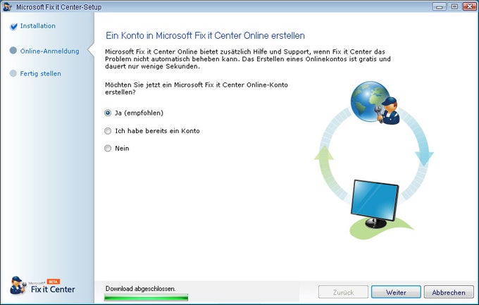 Microsoft Fix It Center Microsoft Fix It Center