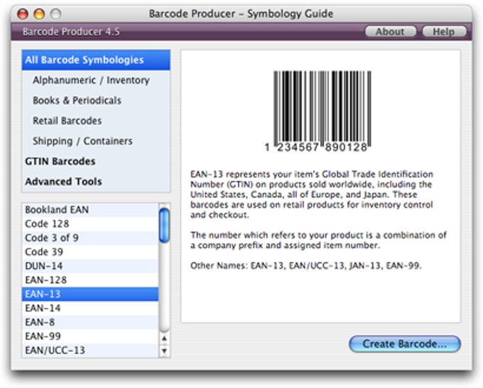 Barcode Producer Pour Mac Télécharger