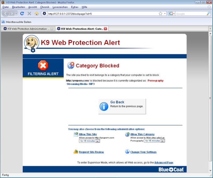 does k9 web protection work on windows 10