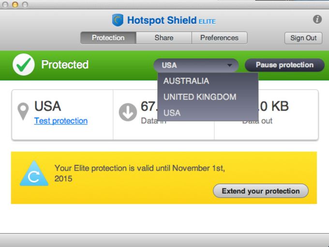 hot spot shield download mac