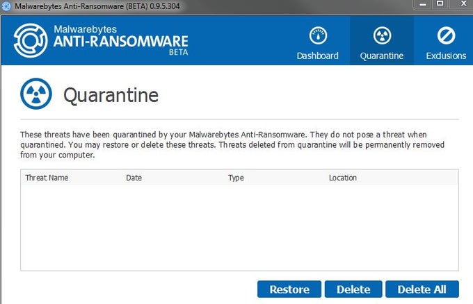 Malwarebytes Anti-Ransomware Malwarebytes Anti-Ransomware