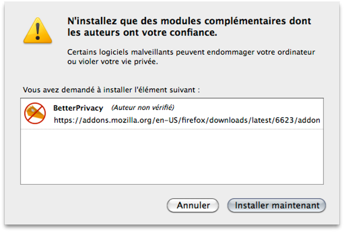 BetterPrivacy BetterPrivacy