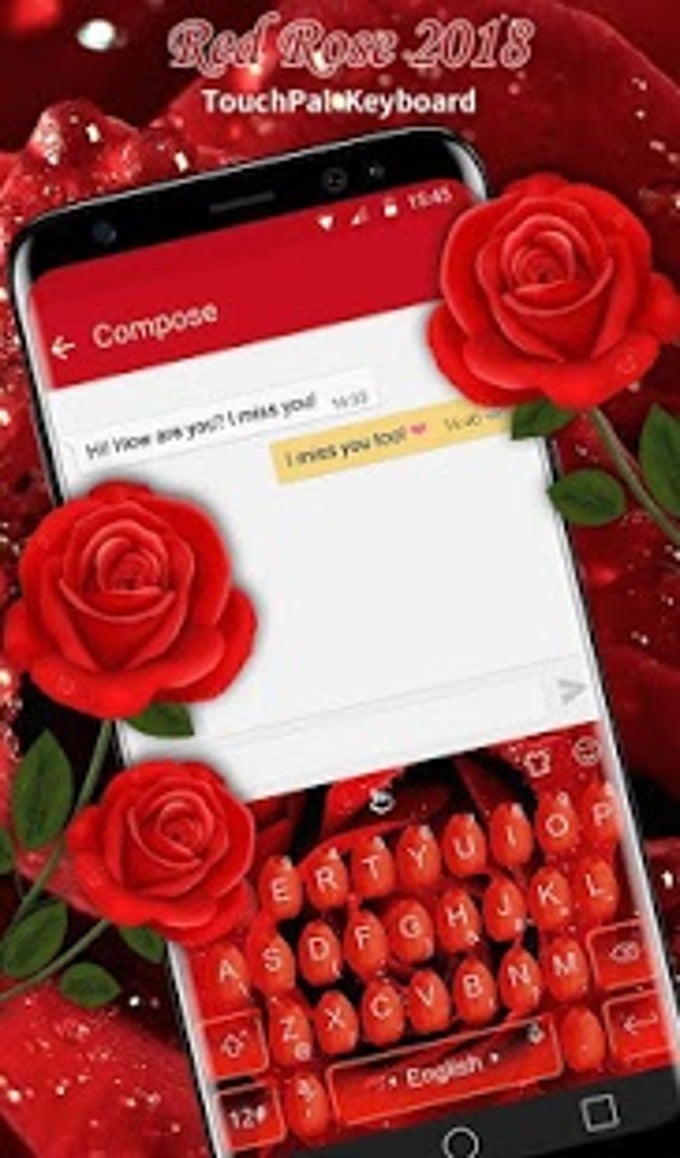 red rose keyboard download