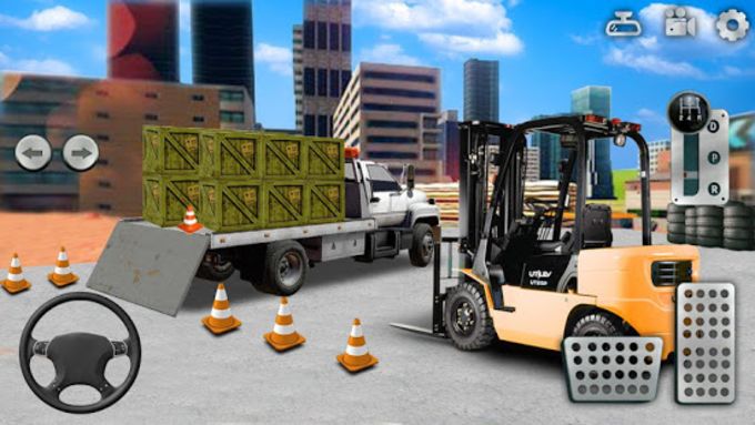 City Construction Simulator: Forklift Truck Game