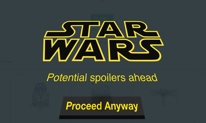 Star Wars Spoiler Blocker Star Wars Spoiler Blocker