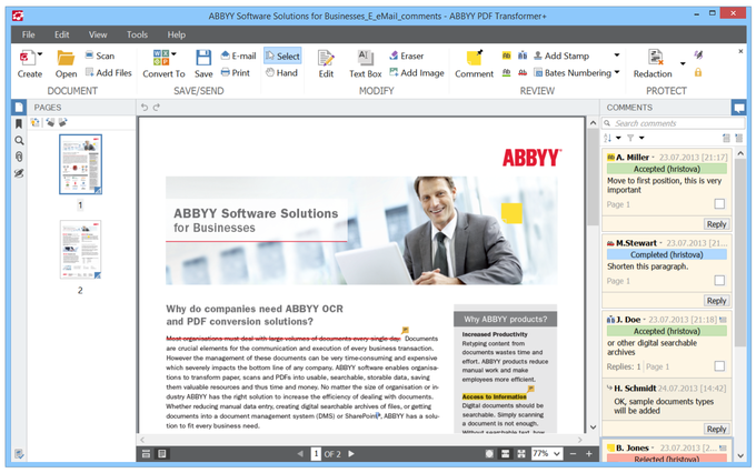 ABBYY PDF Transformer ABBYY PDF Transformer