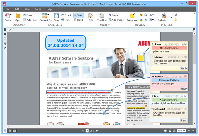 ABBYY PDF Transformer ABBYY PDF Transformer
