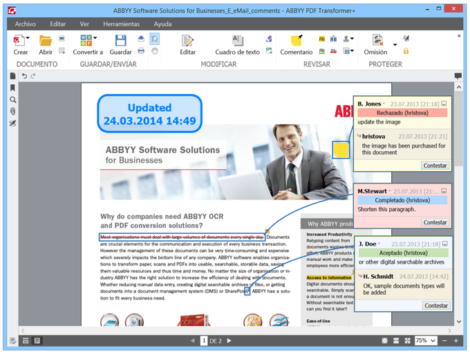 ABBYY PDF Transformer ABBYY PDF Transformer