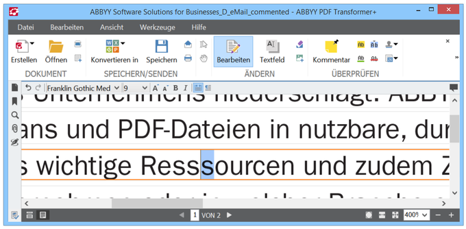 ABBYY PDF Transformer ABBYY PDF Transformer