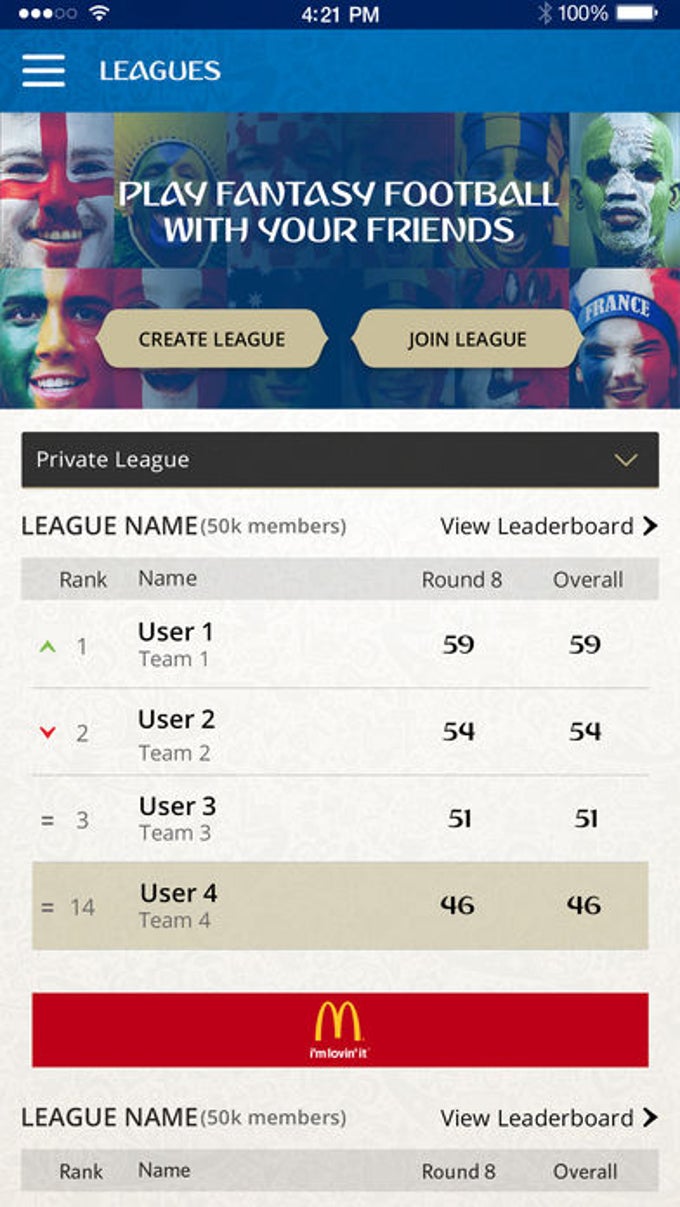 FIFA World Cup™ Fantasy FIFA World Cup™ Fantasy