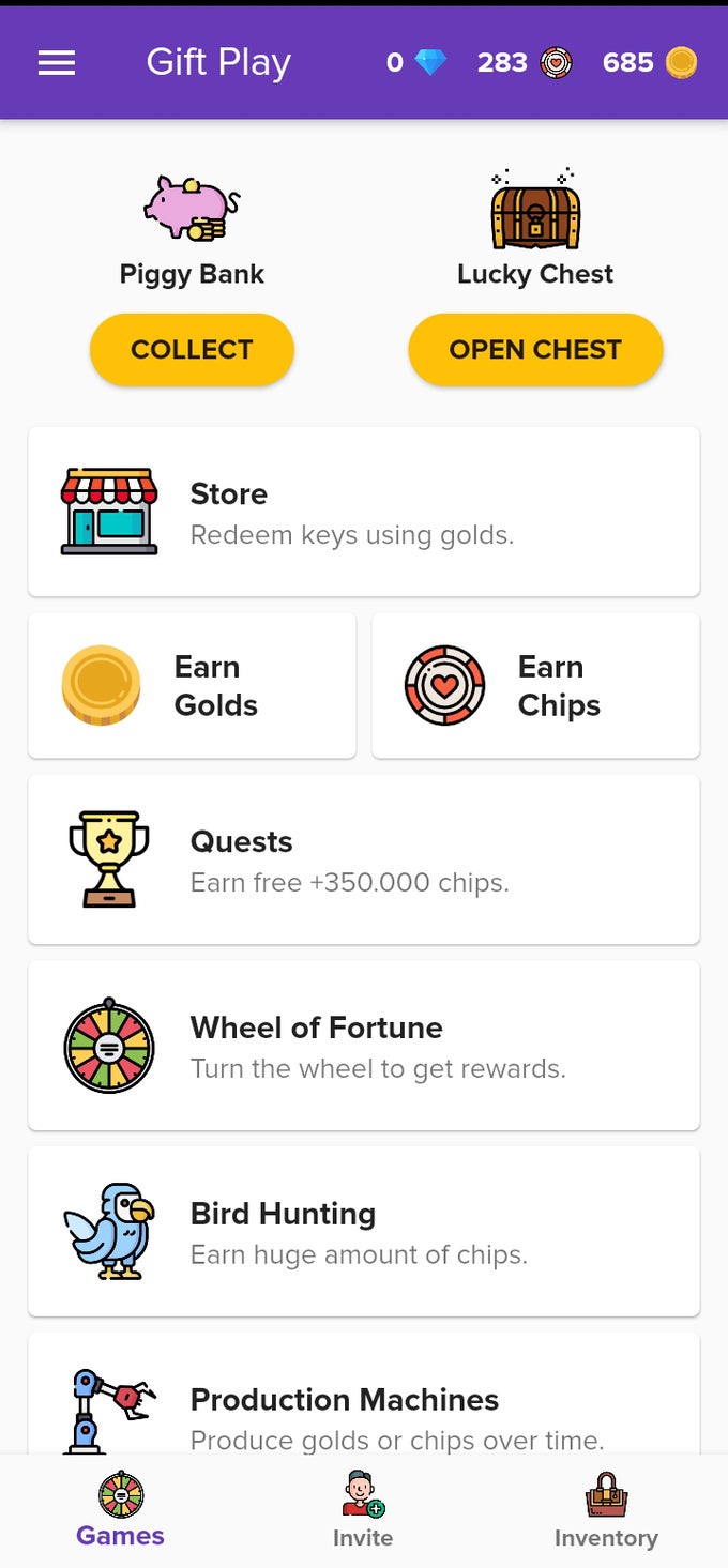 Gift Play - Earn Game Credits APK для Android — Скачать