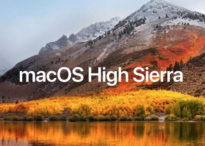 macOS High Sierra macOS High Sierra