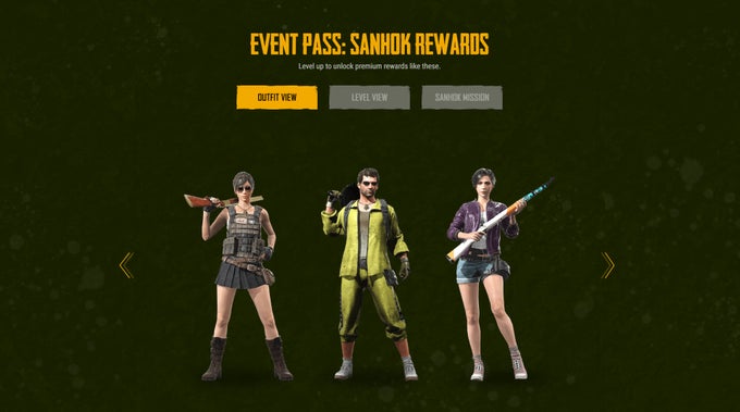 Event Pass: Sanhok Event Pass: Sanhok