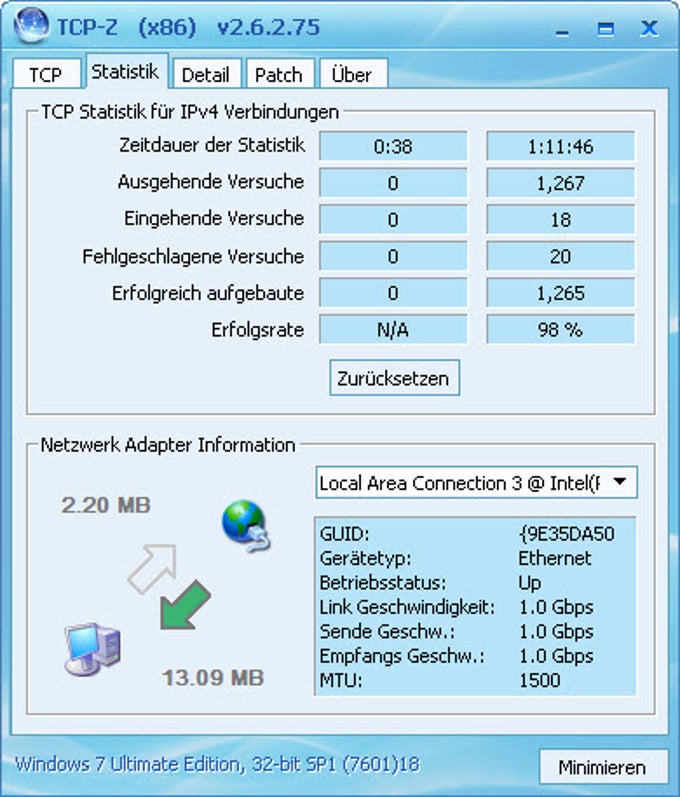 TCP-Z TCP-Z