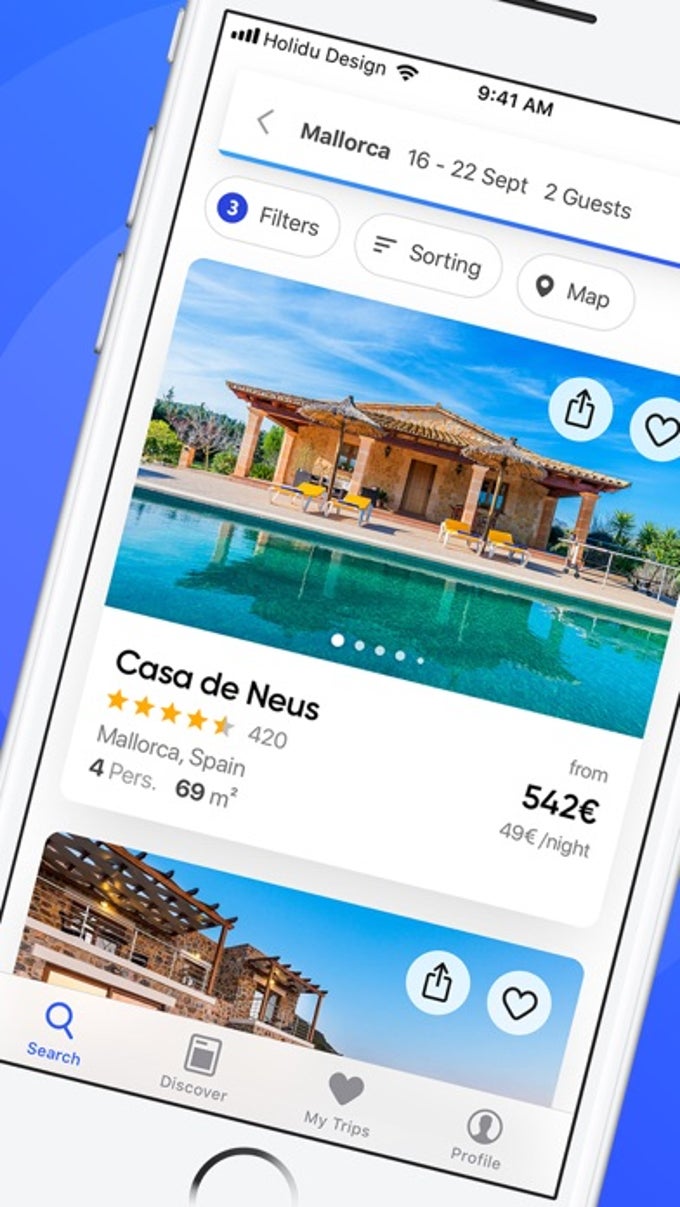 Holidu: Vacation Rentals