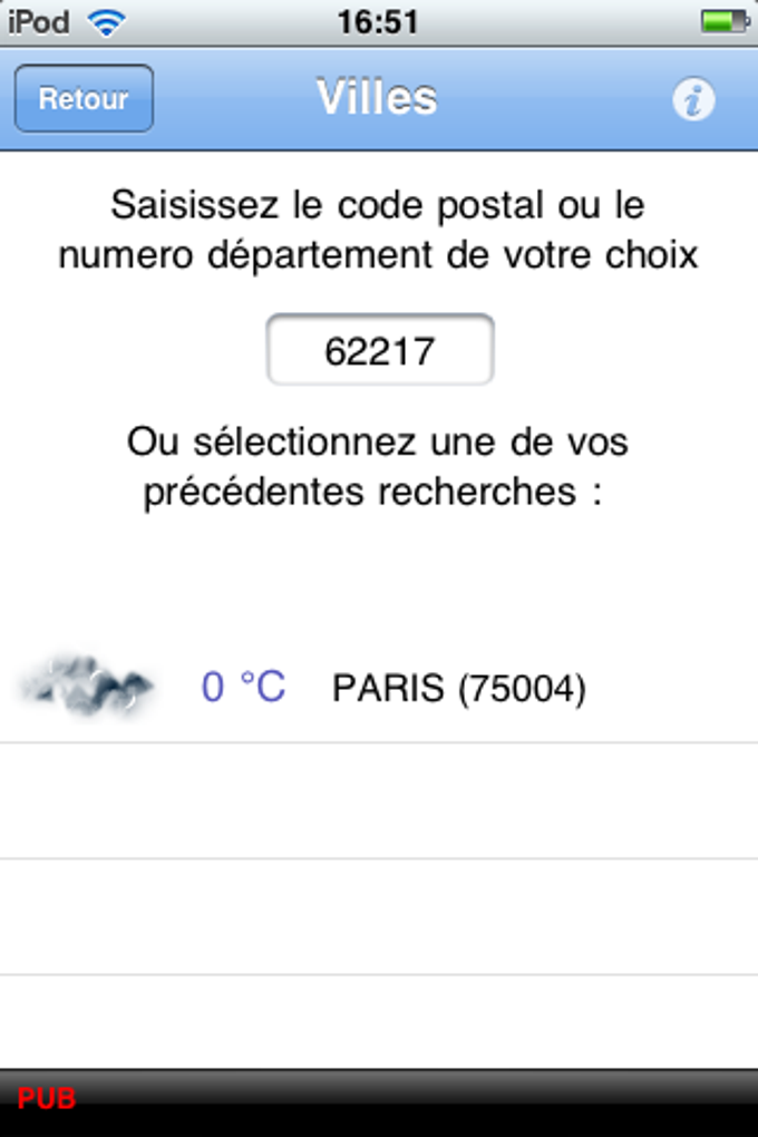 Météo Pocket Météo Pocket