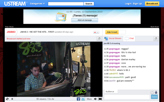 Ustream.tv Ustream.tv