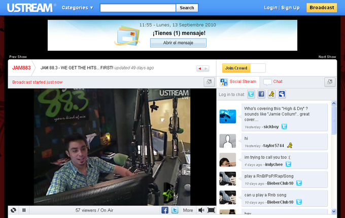 Ustream.tv Ustream.tv