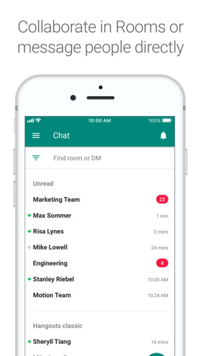 Hangouts Chat Hangouts Chat