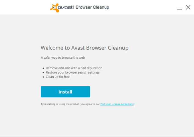 disable avast browser cleanup