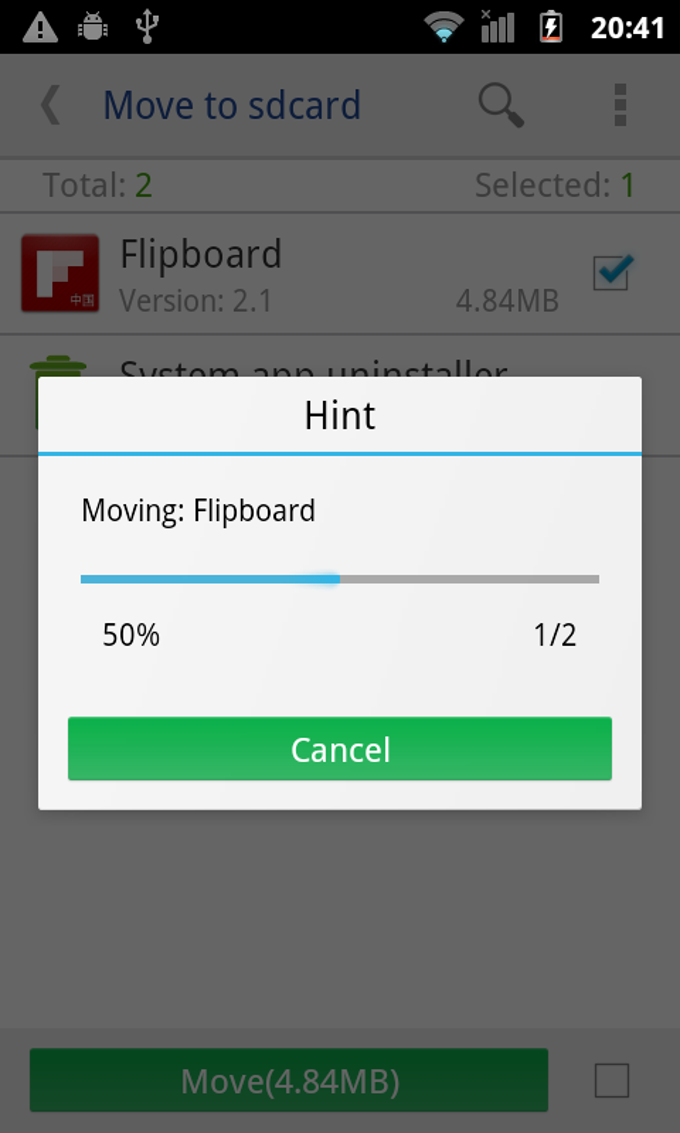 Move app to SD card Move app to SD card