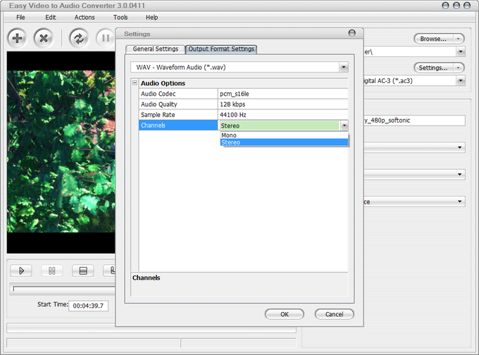 Easy Video to Audio Converter Easy Video to Audio Converter