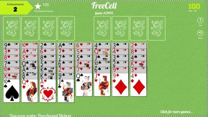 old freecell on windows 10