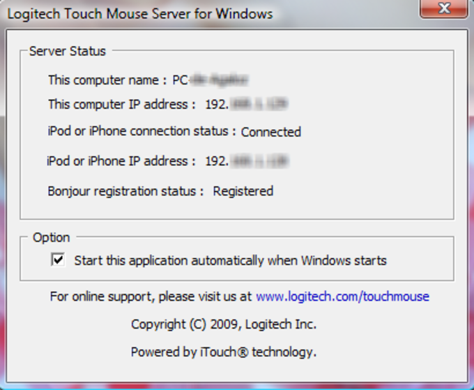 forlade Kirurgi Forstyrre Logitech Touch Mouse Server - Download